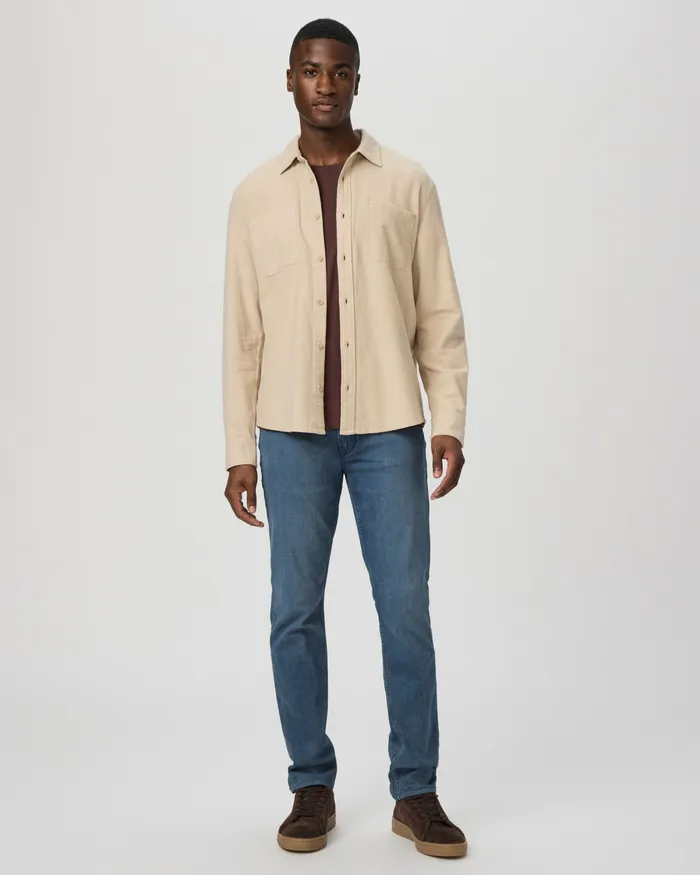 Kallen Button Up 8211 Moroccan Clay Men Shirts PAIGE Kallen Button Up 8211 Moroccan Clay Men Shirts PAIGE