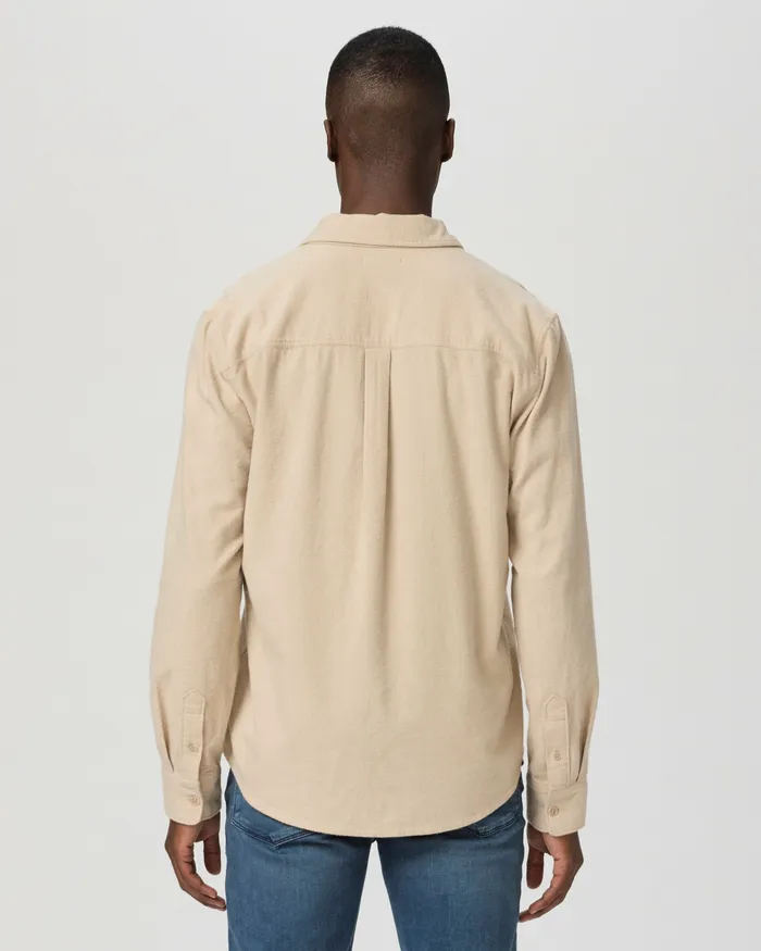 Kallen Button Up 8211 Moroccan Clay Men Shirts PAIGE Kallen Button Up 8211 Moroccan Clay Men Shirts PAIGE