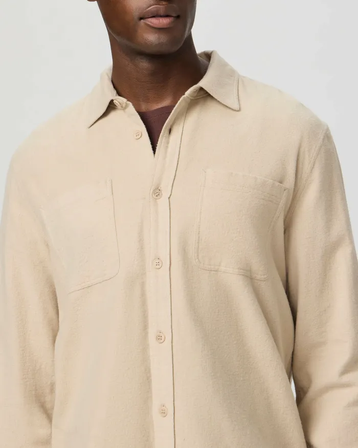 Kallen Button Up 8211 Moroccan Clay Men Shirts PAIGE Kallen Button Up 8211 Moroccan Clay Men Shirts PAIGE