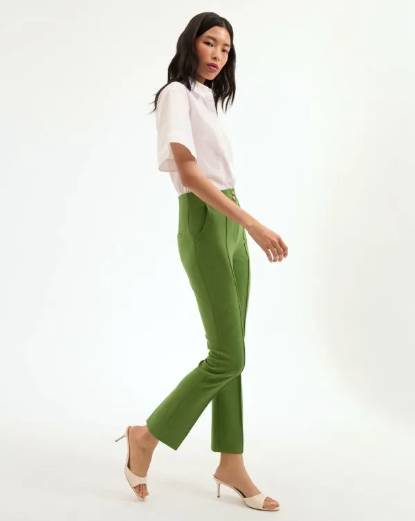 Kean Pant Lemongrass Women Veronica Beard Pants Kean Pant Lemongrass Women Veronica Beard Pants