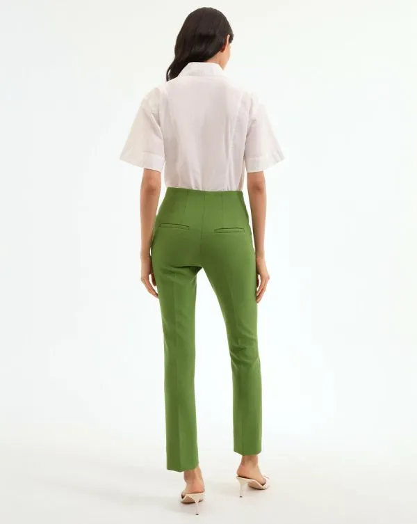 Kean Pant Lemongrass Women Veronica Beard Pants Kean Pant Lemongrass Women Veronica Beard Pants