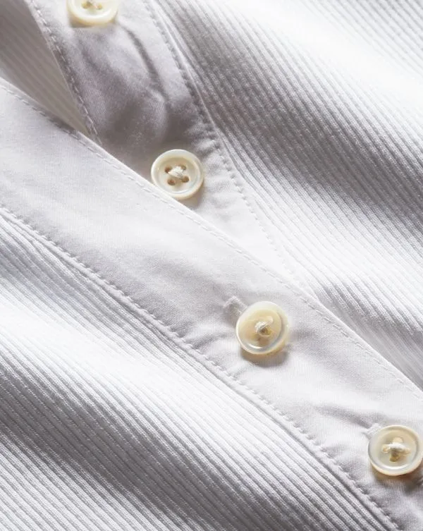 Kearney ButtonDown Tee White Women Veronica Beard Tops Kearney ButtonDown Tee White Women Veronica Beard Tops