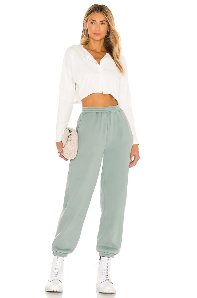 Keaton Cropped Top White Women Lovers and Friends Sweaters and Knits Keaton Cropped Top White Women Lovers and Friends Sweaters and Knits