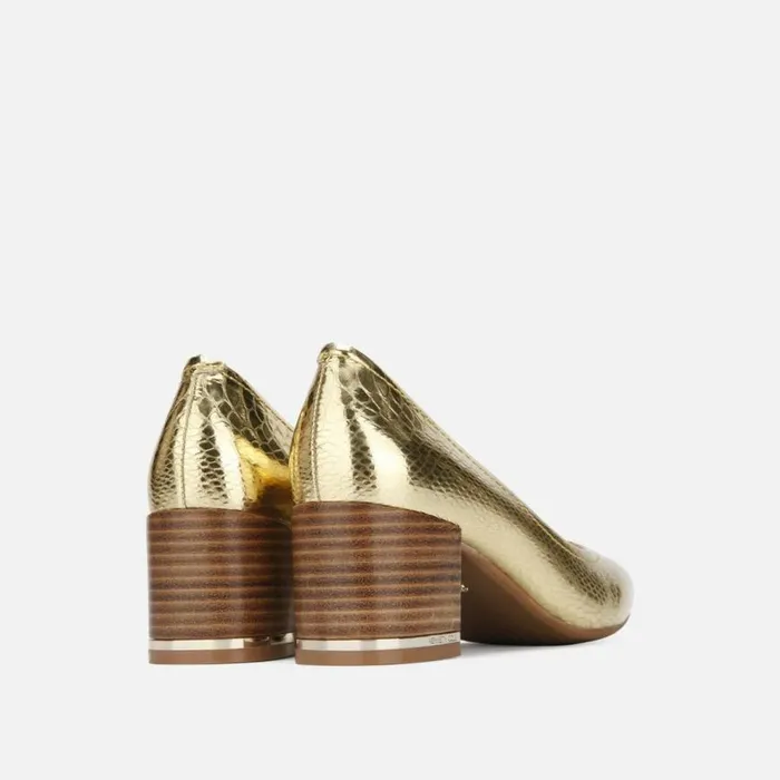 Kenneth Cole Balance Metallic Pump Gold Women Heels