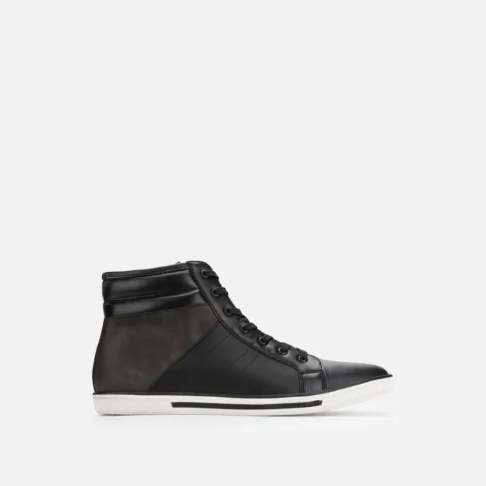 Kenneth Cole Center Resource High Top Sneaker Black Men Sneakers