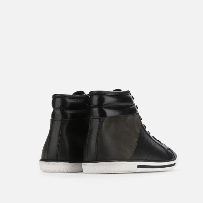Kenneth Cole Center Resource High Top Sneaker Black Men Sneakers