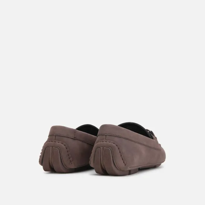 Kenneth Cole Dawson Bit Driver Chocolate Men Loafers