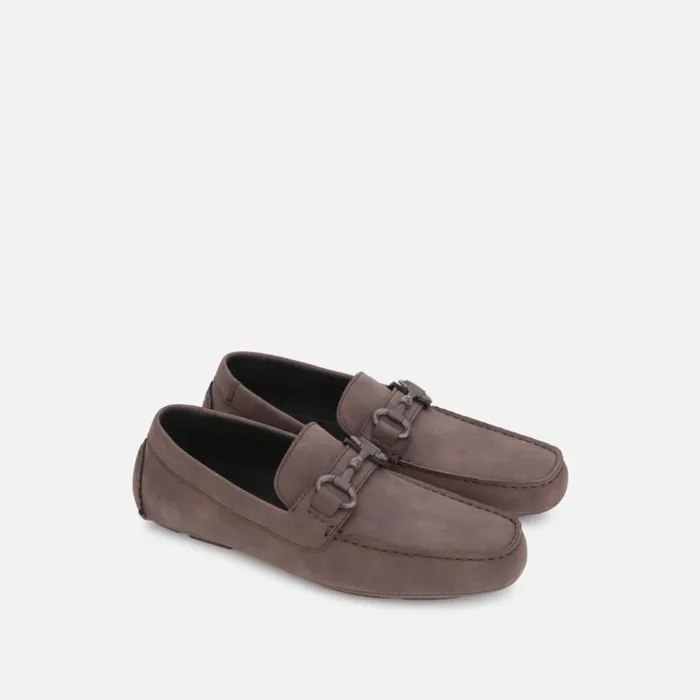 Kenneth Cole Dawson Bit Driver Chocolate Men Loafers