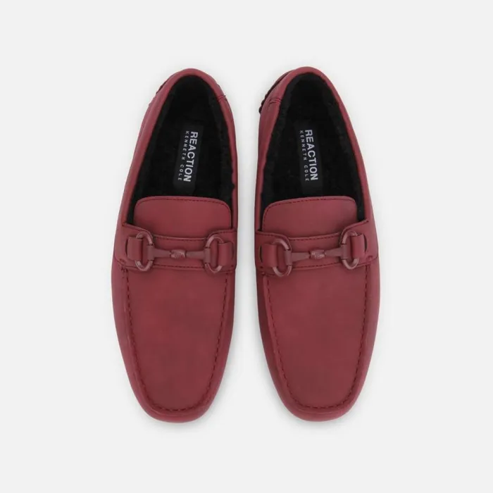 Kenneth Cole Dawson Bit Driver Cozy Burgundy Men Loafers
