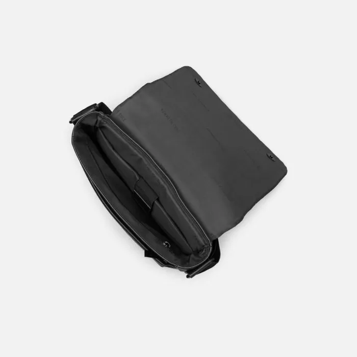 Kenneth Cole Distressed Faux Leather Crossbody Tablet Case With Rfid Protection Brown Men Bags