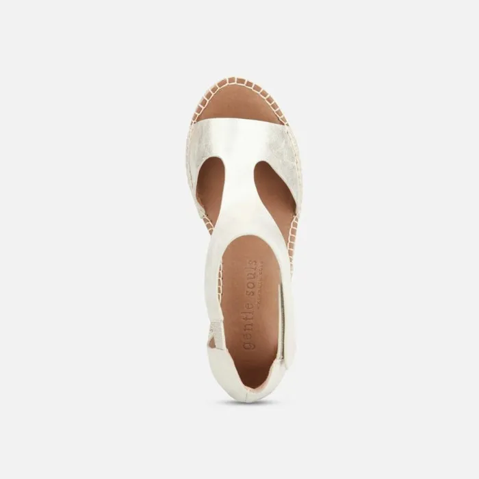 Kenneth Cole Elyssa Easy TStrap Wedge Sandal Ice Women Gentle Souls