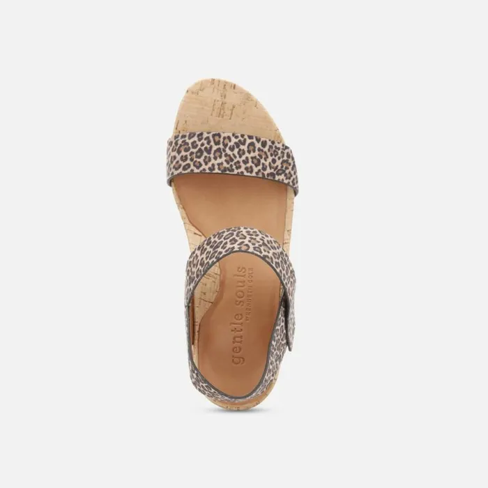 Kenneth Cole Gisele Two Band Wedge Sandal Fossil Women Gentle Souls