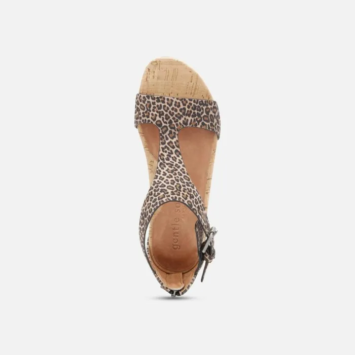 Kenneth Cole Gisele Wedge Sandal Fossil Women Sandals