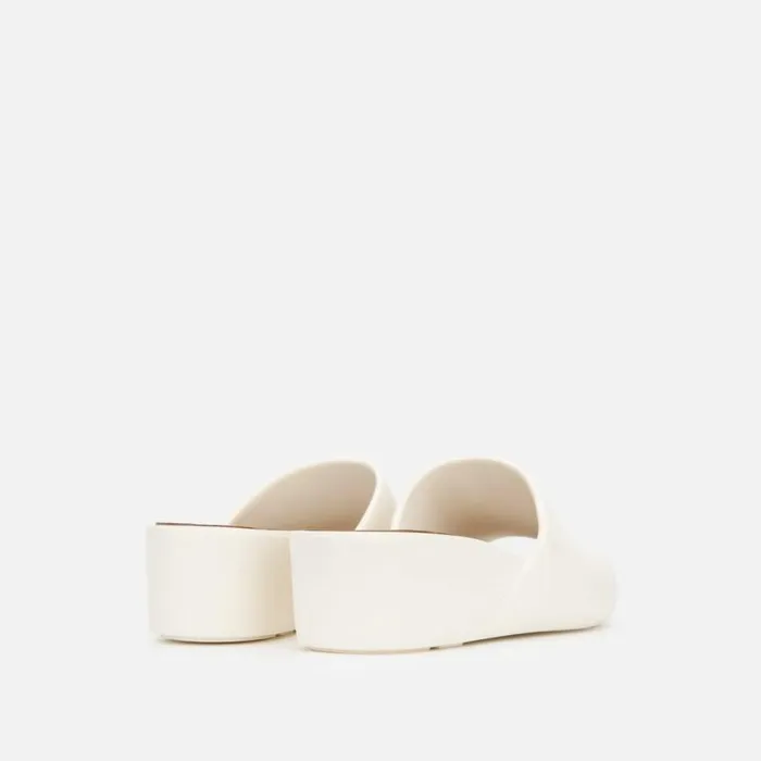 Kenneth Cole Gisele Wedge Slide Sandal Eggshell Women Gentle Souls