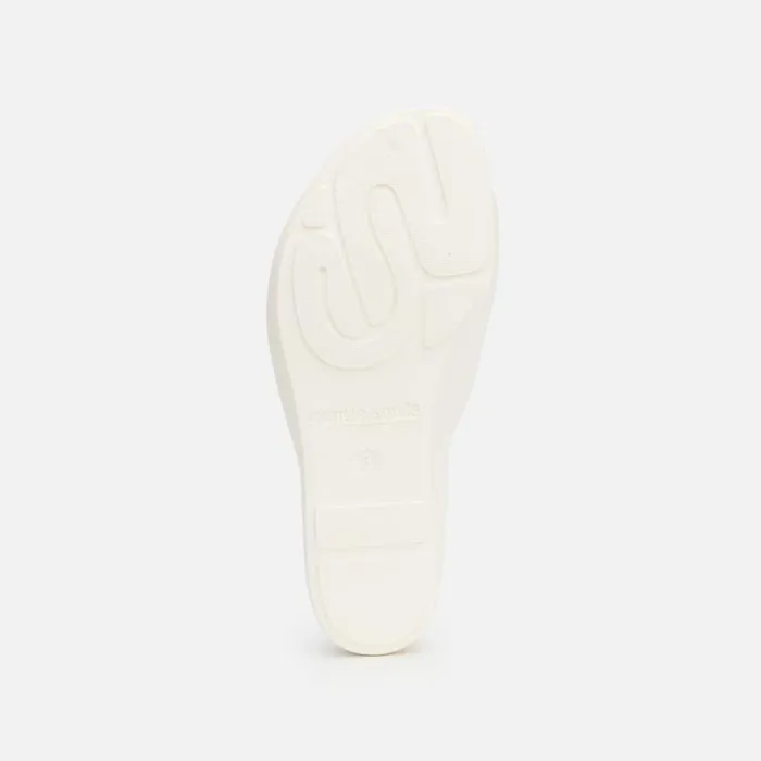 Kenneth Cole Gisele Wedge Slide Sandal Eggshell Women Gentle Souls