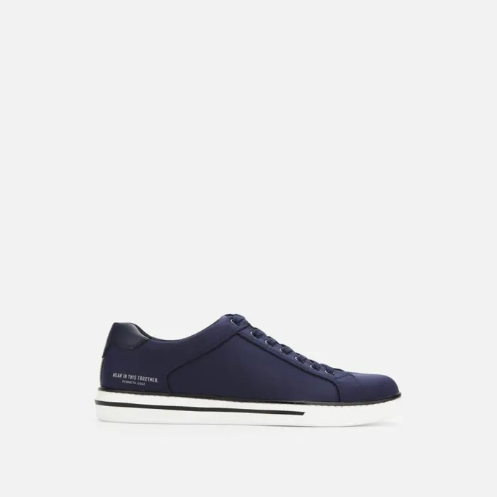 Kenneth Cole Liam Neoprene Sneaker Navy Men Sneakers