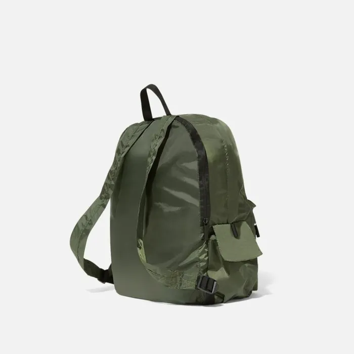 Kenneth Cole Packable Raincoat With Backpack Olive Men Bags