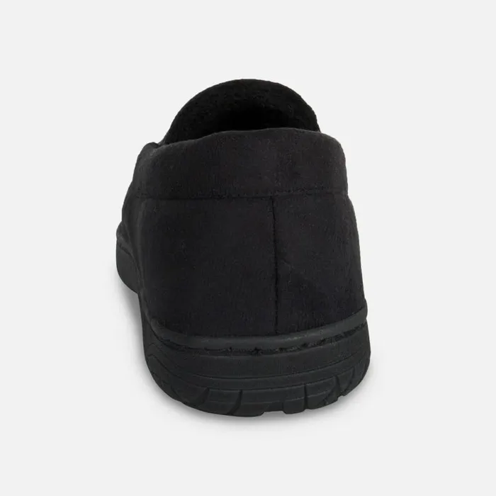 Kenneth Cole Perforated Venetian Moccasin Slipper Black Men Loafers