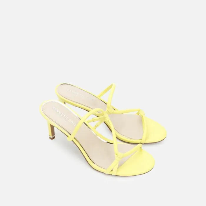 Kenneth Cole Riley 70 Strappy Sandal Lemon Women Heels