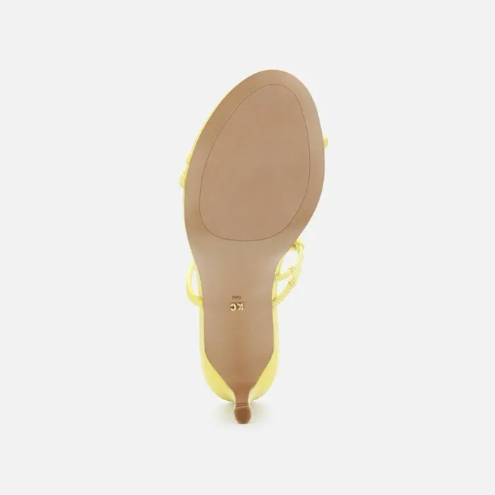 Kenneth Cole Riley 70 Strappy Sandal Lemon Women Heels