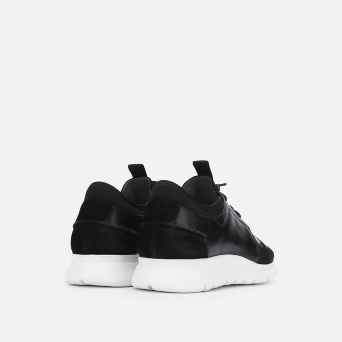Kenneth Cole Trent Flex Knit Jogger Blackwhite Men Sneakers