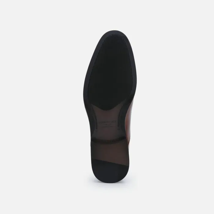 Kenneth Cole Tully Cap Toe Oxford Cognac Men Oxfords