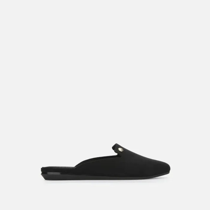 Kenneth Cole Viv Slide Black Women Flats