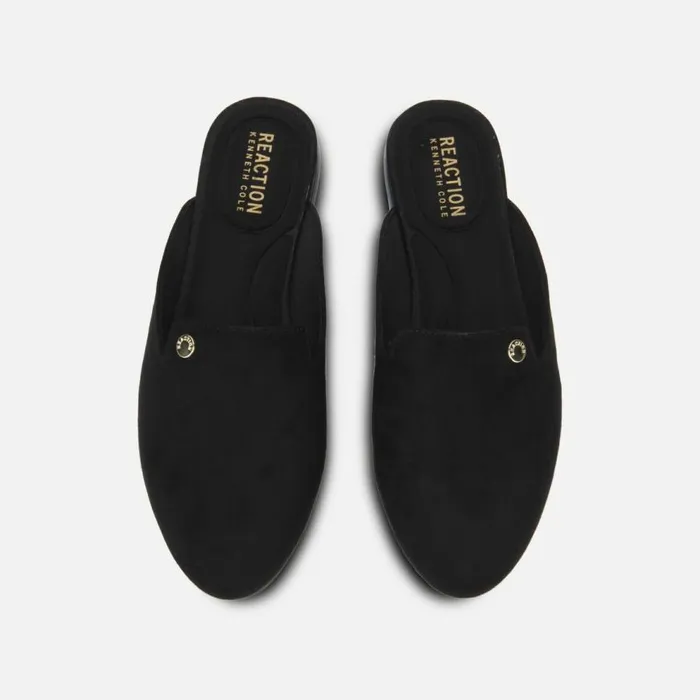 Kenneth Cole Viv Slide Black Women Flats