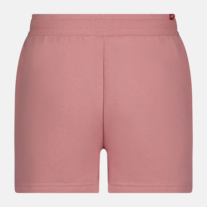 Kids NB Essential Stacked Logo Short HAZY ROSE Bottoms New Balance Kids NB Essential Stacked Logo Short HAZY ROSE Bottoms New Balance