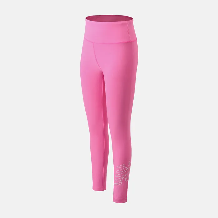 Kids Performance Tight VIBRANT PINK Bottoms New Balance