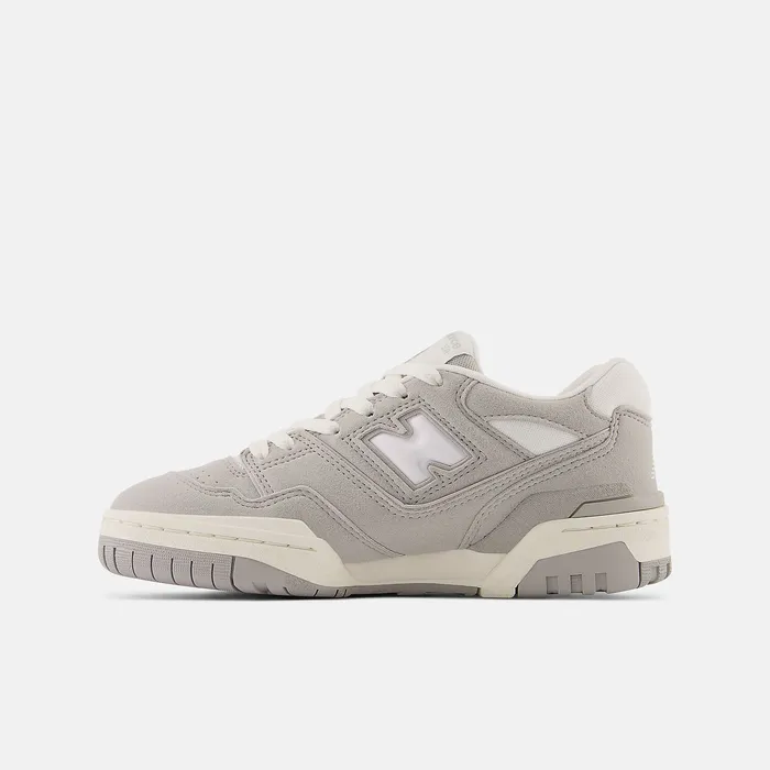 Kids Size 35 8211 7 New Balance 550 Concrete with White Kids Size 35 8211 7 New Balance 550 Concrete with White