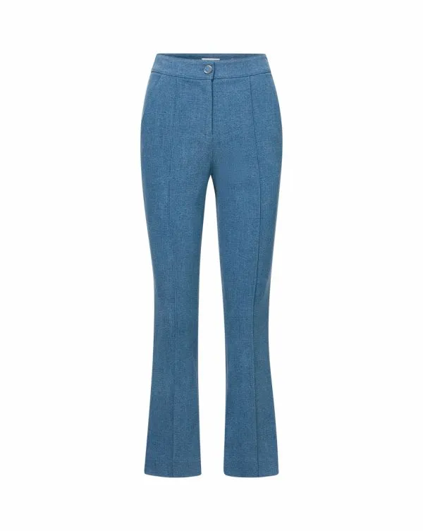 Kimra StraightLeg Pant Sea Glare Women Veronica Beard Pants Kimra StraightLeg Pant Sea Glare Women Veronica Beard Pants