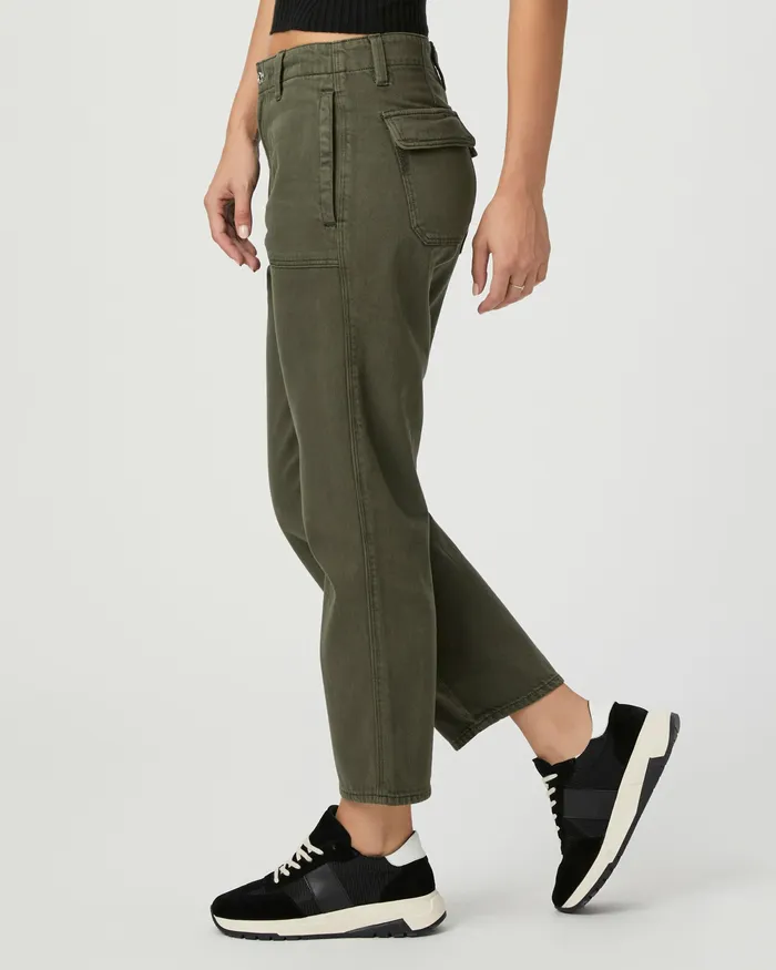 Kirby Straight Pant 8211 Vintage Forester Green Denim PAIGE Women Kirby Straight Pant 8211 Vintage Forester Green Denim PAIGE Women