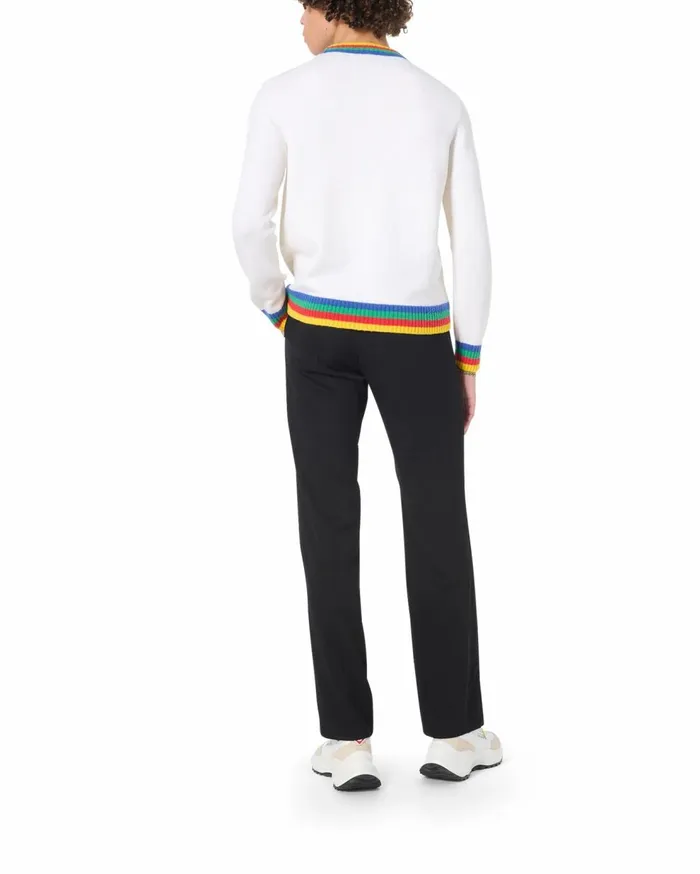 Knitwear Men Casablanca Paris Heart Boucle Jumper