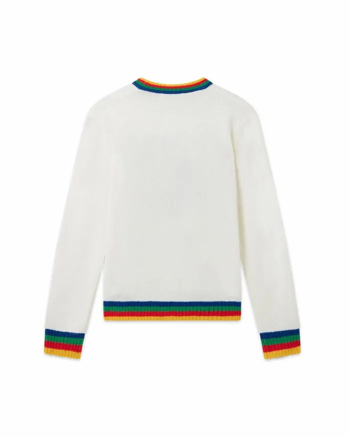 Knitwear Men Casablanca Paris Heart Boucle Jumper