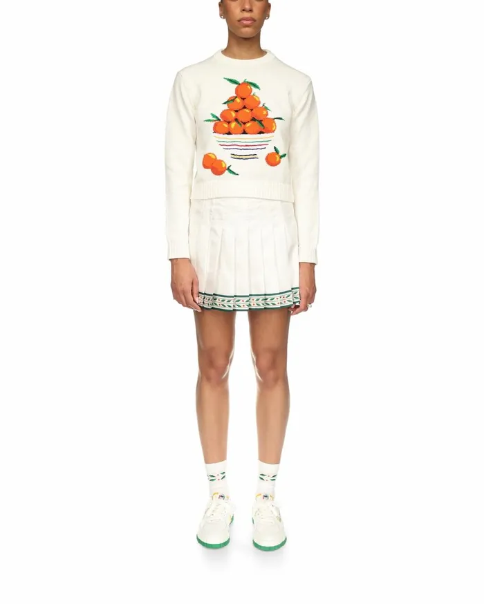 Knitwear Women Casablanca Paris Pyramide D039Oranges Jumper