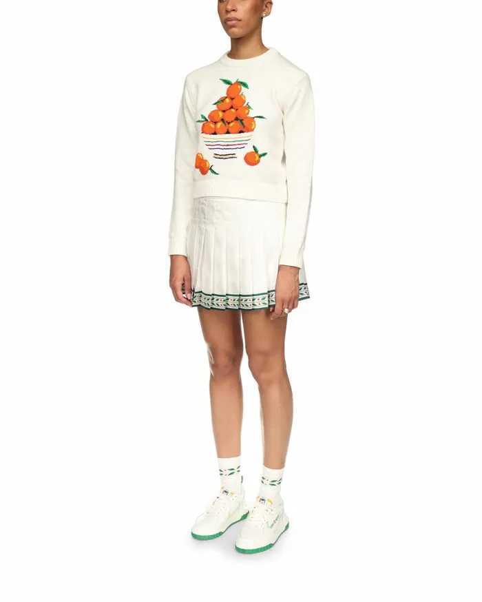 Knitwear Women Casablanca Paris Pyramide D039Oranges Jumper