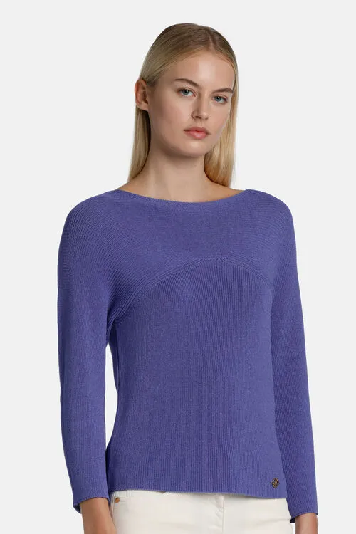 Knitwear Women Luisa Spagnoli Canneto Canneto Periwinkle Knitwear Women Luisa Spagnoli Canneto Canneto Periwinkle