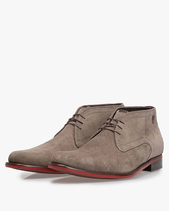 Lace Shoes Men Floris Van Bommel De Draver 0101 Suede