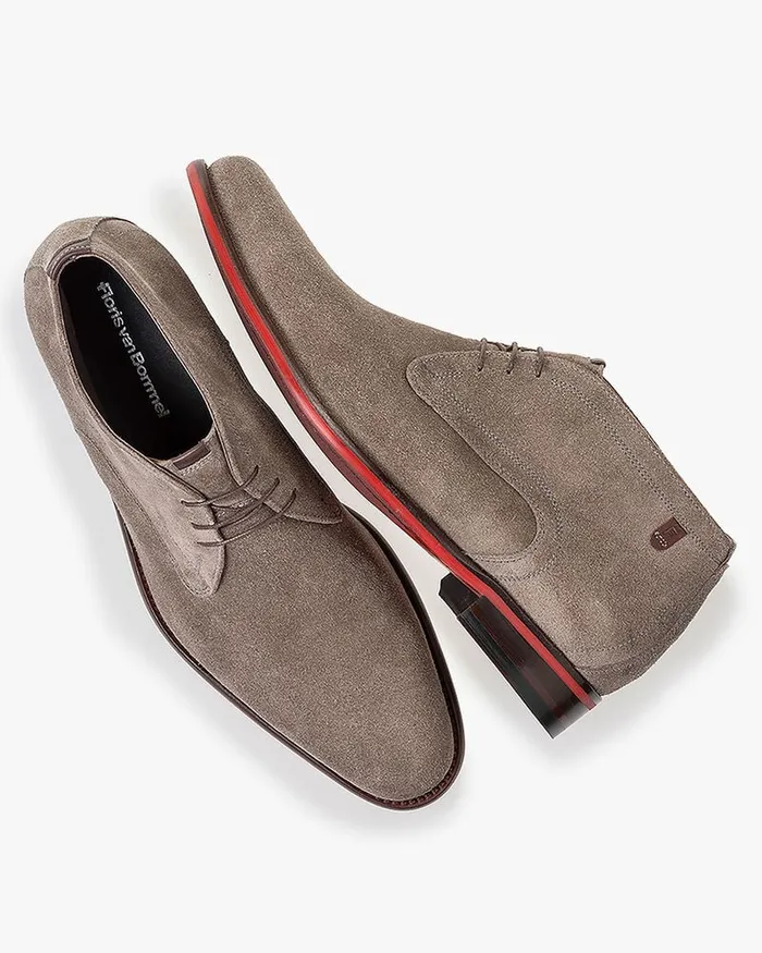 Lace Shoes Men Floris Van Bommel De Draver 0101 Suede