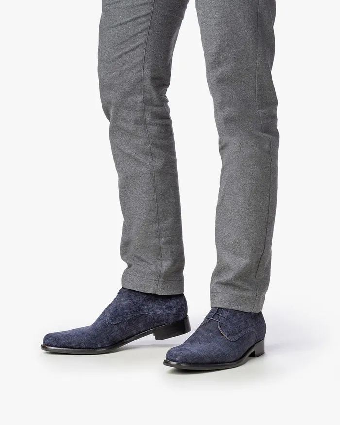 Lace Shoes Men Floris Van Bommel De Draver 0313 Suede