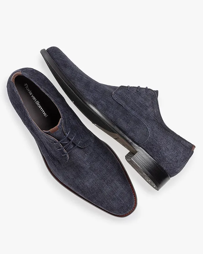 Lace Shoes Men Floris Van Bommel De Draver 0313 Suede