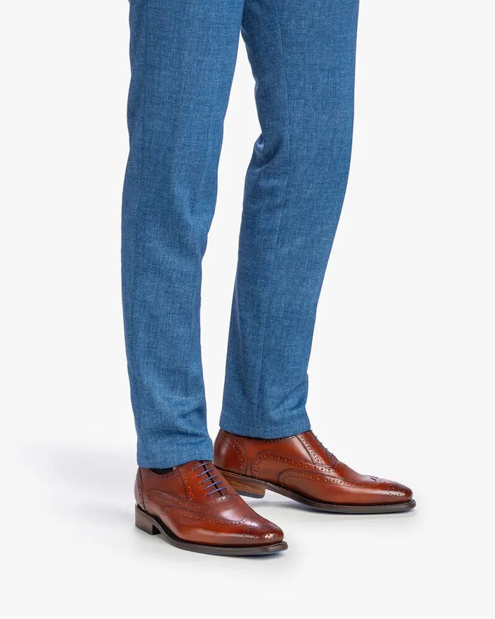 Lace Shoes Men Floris Van Bommel De Loper 0405 Calfleather