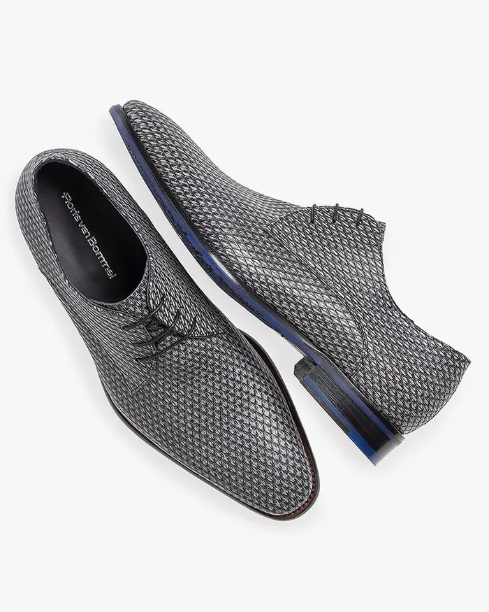 Lace Shoes Men Floris Van Bommel De Netter 1704 Printedleather