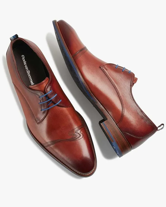 Lace Shoes Men Floris Van Bommel De Stapper 0200 Calf Leather