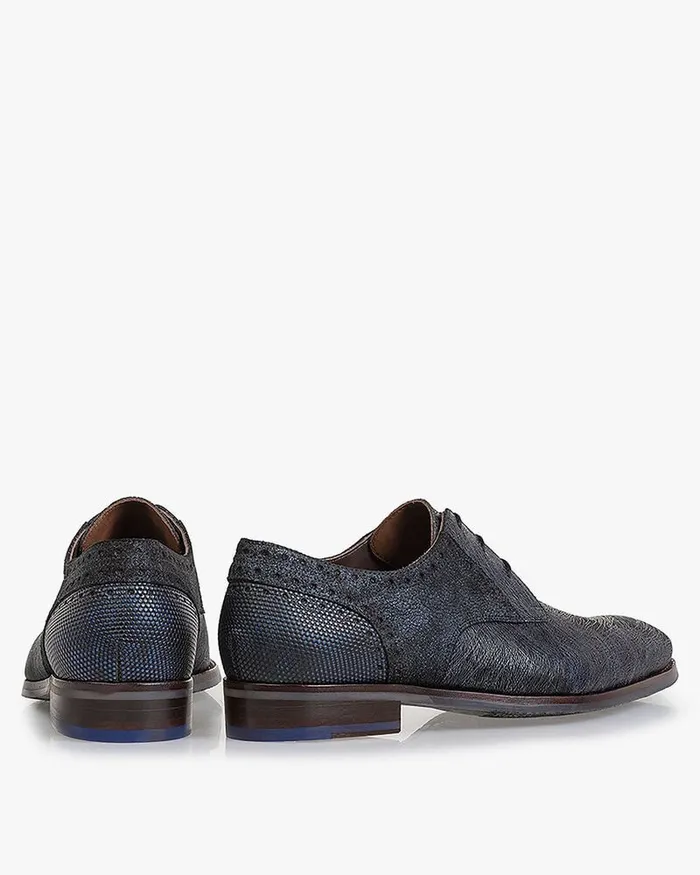 Lace Shoes Men Floris Van Bommel De Stapper 3906 Metallicprint