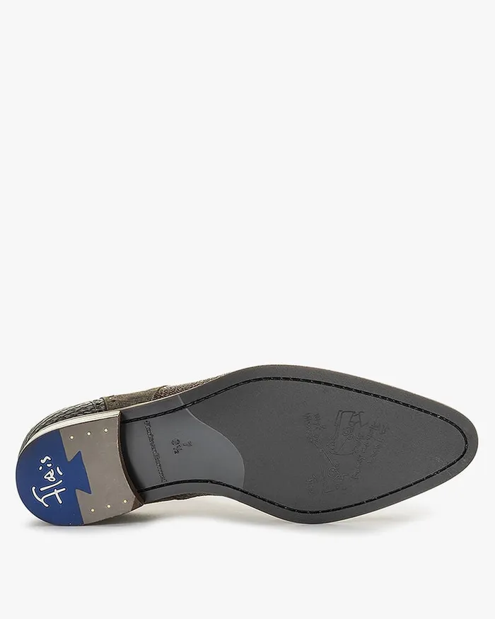 Lace Shoes Men Floris Van Bommel De Stapper 3932 Printedleather
