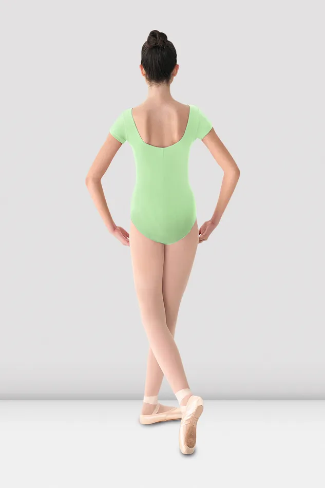 Ladies Mirella Cap Sleeve Leotard Seafoam Adult Leotards Bloch