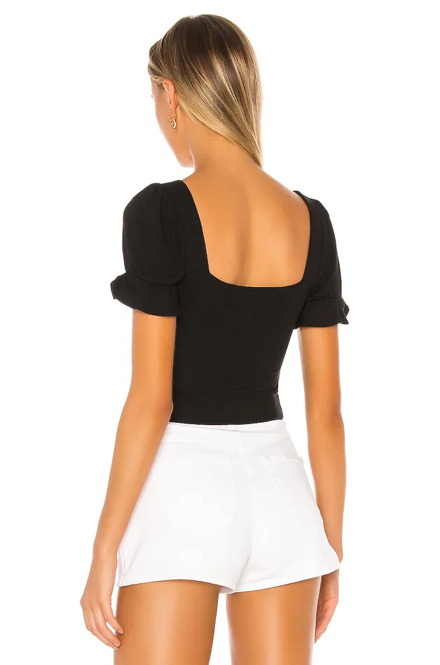 Lana Top Black Women Lovers and Friends Tops Lana Top Black Women Lovers and Friends Tops