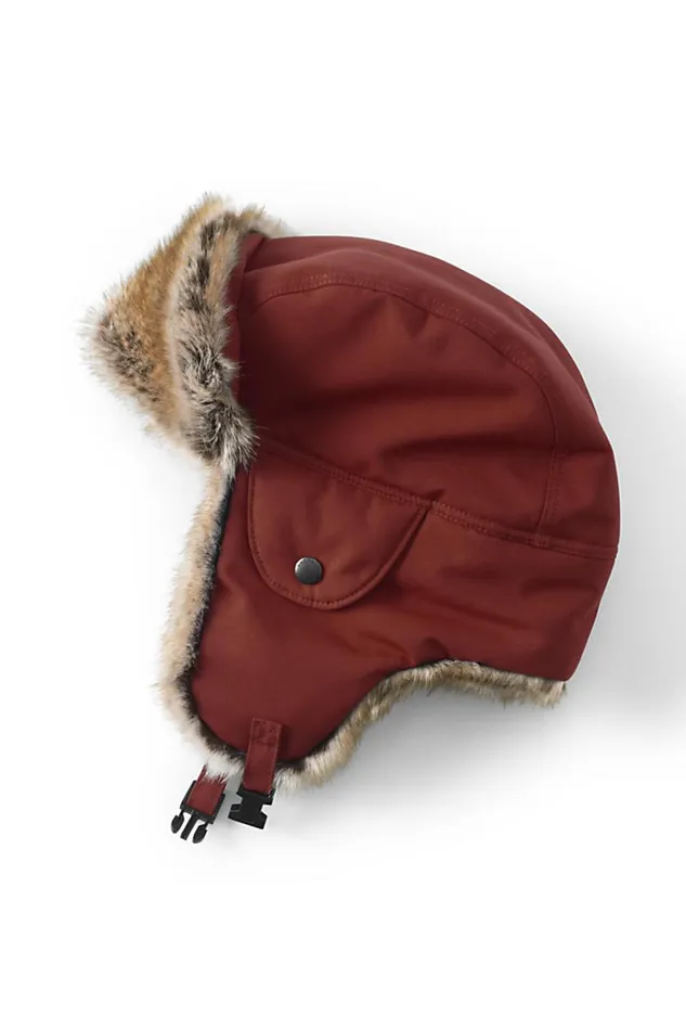 Lands039 End Accessories Men Expedition Hat Rust Red